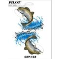 Pilot Automotive 6 x 8 in. Universal Fish Decal GRP-102